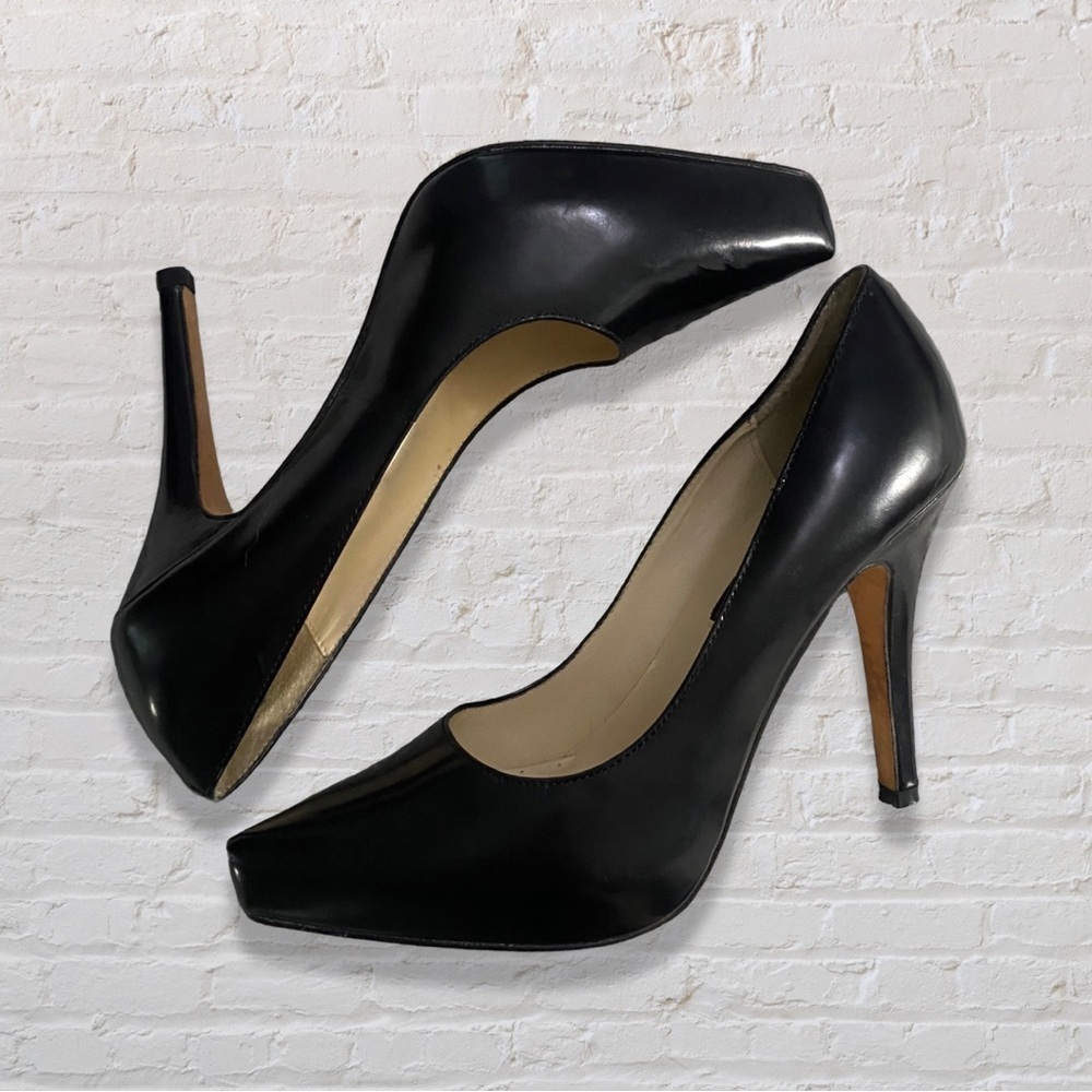 Steven by Steve Madden Patent Leather Black Pumps - Picture 4 of 6